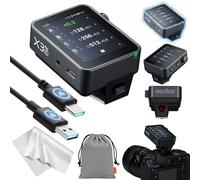 Godox X3 Pro X3PRO-C Déclencheur Flash TTL sans Fil pour Canon, Écran Tactile, 2.4GHz Système X, Contrôle Bluetooth & App, HSS, Shutter Control, Recharge USB-C Rapide
