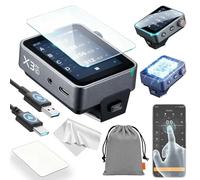 Godox X3 Pro X3PRO-C TTL Déclencheur de flash sans fil avec film de protection pour Canon Système X sans fil 2,4 GHz, contrôle Bluetooth & application, écran tactile, HSS, commande de fermeture