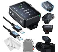 Godox X3 Pro X3PRO-N Déclencheur Flash TTL sans Fil pour Nikon, Écran Tactile, 2.4GHz Système X, Contrôle Bluetooth & App, HSS, Shutter Control, Recharge USB-C Rapide