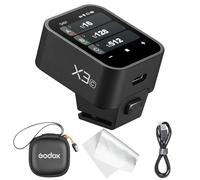 Godox X3C TTL Déclencheur de flash sans fil pour Canon, écran tactile OLED | Émetteur 2,4 GHz avec TCM, 32 canaux, 01-99 ID, portée jusqu'à 100 m et batterie rechargeable de 850 mAh.