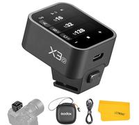 Godox X3O X3-O Déclencheur de Flash pour Olympus, 2.4G TTL Olympus/Panasonic Flash Trigger, Support TTL Auto/Manuel/Multi Flash, Batterie Li-ION Intégrée, écran OLED Haute Définition
