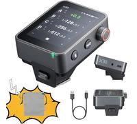 Godox X3Pro Déclencheur Flash sans Fil TTL 2.4GHz sans Fil avec Écran Tactile HSS TCM Modes Auto/Manuel/Multiple Prend en Charge Le Contrôle par Application (X3Pro N)