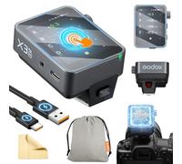 Godox X3PRO-N X3PRO N Déclencheur Flash sans Fil pour Nikon TTL 2,4 GHz HSS Contrôle Via Application Bluetooth Intégrée Écran Tactile LCD Fonction TCM Déclencheur à Distance pour Appareil Photo Nikon