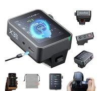 Godox X3Pro S TTL Déclencheur de flash sans fil pour Sony Système X 2,4 G | Pour photographie de mariage/événement, écran tactile de 2,4", batterie Li-ion 2930 mAh, 3 modes de prise de vue