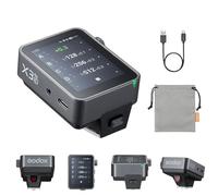 Godox X3ProC TTL Trigger Déclencheur de flash sans fil 2,4 G Écran tactile couleur 32 canaux 16 groupes avec 3 modes d'enregistrement, batterie au lithium intégrée, prise en charge de l'application