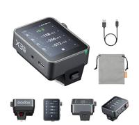 Godox X3ProN TTL Trigger Déclencheur de flash sans fil 2,4 G Écran tactile couleur 32 canaux 16 groupes avec 3 modes d'enregistrement, batterie au lithium intégrée, prise en charge de l'application