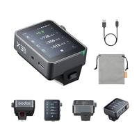 Godox X3ProO TTL Trigger 2.4G Déclencheur de flash sans fil avec écran tactile couleur 32 canaux, 16 groupes avec 3 modes d'enregistrement, batterie intégrée, prise en charge de l'application pour