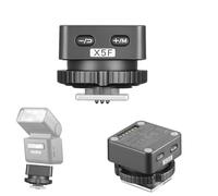 Godox X5F Déclencheur de Flash sans Fil TTL pour FUJIFILM, Transmetteur Flash 2,4 GHz pour Mini Flash iT32, Déclencheur de Griffe avec Support HSS, Batterie Intégrée et Indicateur de Couleur