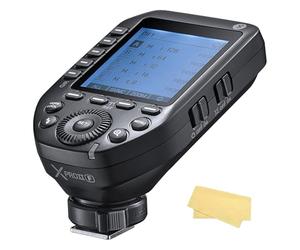Godox XproII F Flash Trigger Déclencheur de flash sans fil avec écran LCD, émetteur TTL 2,4 G HSS 1/8000S Connexion Bluetooth pour appareils photo reflex numériques Fuji