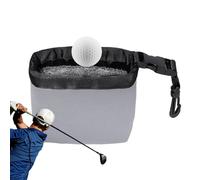 Godpqiui Club Scrub - Pochette De Nettoyage De Balles,Pochette De Nettoyage Imperméable Extérieure avec Clip Amovible pour Voyage Tournoi Hommes Femmes