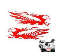 Godpqiui Décalque pour Motocyclette,Décalcomanies Et Graphismes pour Motos Design - Patch Décoratif Réfléchissant Autocollant Imperméable pour Casque Camion Moto Cross Véhicules Scooter
