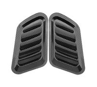 Godpqiui Écopes De Capot Pour Voiture - 2 Pièces Décoration Extérieure Auto | Cache D'Aération - Pour Aventure Plein Air Voyage Longue Distance SUV Camion Berline Camping-Car