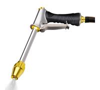 Godpqiui Embout de tuyau d'arrosage à eau,Robuste et Puissant à Haute Pression - Buse de tuyau d'extérieur pour l'arrosage,pour Jardin Patio Garage Maison Nettoyage Lavage Auto et Jardinage