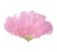 Godpqiui Éventails de Danse,Accessoires Pliants Artisanaux | Grands Éventails pour Line Dance,Fête Mariage Festival Théâtre Scène Burlesque Photographie Église Danse Du