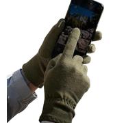 Godpqiui Gants d'escalade - Équipement De Plein Air Résistant Au Vent Équipé d'un Écran Tactile,Gants d'exercice,pour La Randonnée Hivernale en Montagne, La Marche en Sentier, Le Camping Et Les