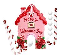 Godpqiui Jeu De Golf À La Canne en Sucre d'orge - Jouet De Noël Portable Intérieur Et Extérieur,Ensemble De Golf D'Épices Familial - pour Fêtes De Noël Réunions Carnaval Bureau