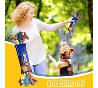 Godpqiui Jouets à Coupelle pour Chien,Jeu Interactif en Peluche avec Mâchouillage - avec Corde en Coton pour Dentition - pour Mastiqueurs Agressifs, Chiots, Chatons, Maison, Intérieur, Voyage et Cage