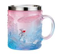 Godpqiui Mug À Café | 20cl Alien En Relief 3D Pour Boisson | Tasse à Café e à Bords en Acier Inoxydable - Pour Maison Cuisine Petit-Déjeuner Pause Du Matin Et Du Soir Voyage Soirée Collection