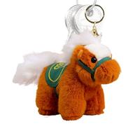 Godpqiui Porte-Clés Cheval Décoratif - Broderie Cadeau Festif,Porte-Clés Année Lunaire du Cheval | Cadeau Femme Famille Amis Collègues Anniversaire Fêtes Voyage Noël Maison