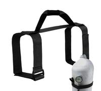 Godpqiui Sangle De Portage pour Bouteille De Plongée - Porteur de Bouteille Lourd Réglable pour Plongée | Support Antidérapant Sécurisé à Poignée pour Transport de Matériel Loisirs
