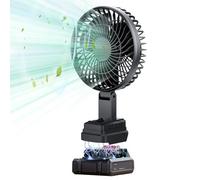 Godpqiui Ventilateur de Camping - Ventilateur Nomade à Piles,Souffleur d'Air Sans Fil pour Golf Plage Navigation Tente Pêche Maison Voyage Camping-car Plein Air