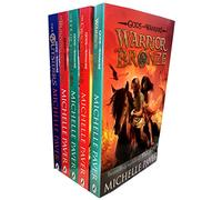 Gods and Warriors Collection 5 livres, lot de 5 livres de Michelle Paver (The Outsiders, The Burning Shadow, The Eye of the Falcon, The Crocodile Tomb, Warrior Bronze)