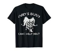 God's Busy Can I Help You - Idée cadeau amusante T-Shirt