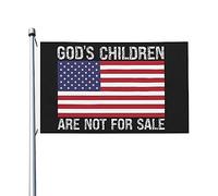 God's Children AreFor Sale Drapeau pour chambre d'homme Double face fantaisie Décoration murale pour fête 0,9 x 1,5 m, God's Children AreFor Sale Tapisserie pour chambre à coucher