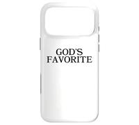 God's Favorite - Slogan Religion, Amour, église, culte du Christ Coque pour iPhone 17 Pro Max