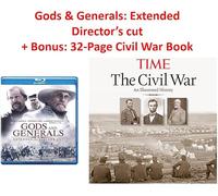 Gods & Generals - Extended Director's Cut [Blu-ray, 2-Disc] Includes 32-Page of The Civil War "Time" Book
