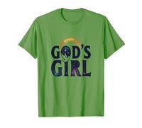 God's Girl : Inspiration de Foi Colombe céleste, chrétiens T-Shirt, Homme, Herbe, M