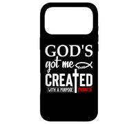 God's Got Me Christian Ephesians 2:10 Created with a Purpose Coque pour iPhone 17 Pro Max