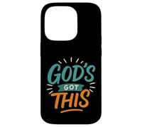 God's Got This - Citation Vintage Christian Faith Coque pour iPhone 14 Pro
