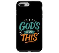 God's Got This - Citation Vintage Christian Faith Coque pour iPhone 7 Plus/8 Plus