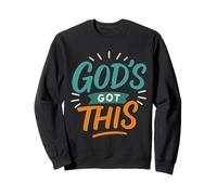 God's Got This - Citation Vintage Christian Faith Sweatshirt