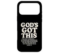 God's Got This Joshua 1:9 Verset biblique chrétien Coque pour iPhone 17 Pro Max