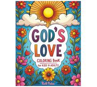 Gods Love Coloring Book for Adults & Kids, Bible Coloring Book, Biblical Coloring Book, Christian Bible Stories: Christian Coloring Book, Catholic ... Bible Stories, Sunday School Activity Book