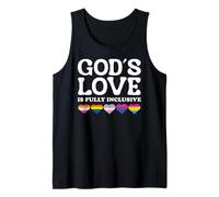God's Love is Fully Inclusive LGBTQIA+ Gay Pride Christian Débardeur