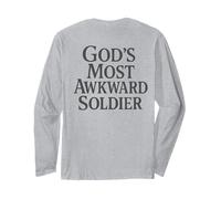 God's Most Awkward Soldier - Chrétien drôle Manche Longue