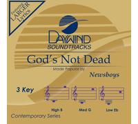 God's Not Dead [Accompaniment/Performance Track] (Daywind Soundtracks Contemporary)