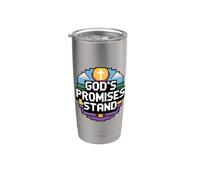 God's Promise Stands Gobelet isotherme en acier inoxydable double paroi
