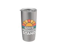 God's Promise Stands Gobelet isotherme en acier inoxydable double paroi