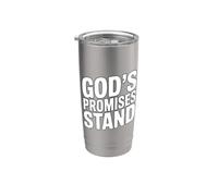 God's Promise Stands Gobelet isotherme en acier inoxydable double paroi