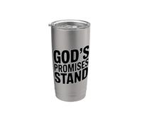 God's Promise Stands Gobelet isotherme en acier inoxydable double paroi