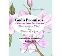 God's Promises: Coloring Book for Women: Renewing Your Mind One Promise at a Time