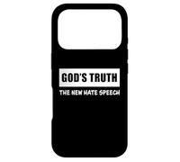 God's Truth The New Hate Speech: Political Correctness Coque pour iPhone 17 Pro