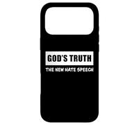 God's Truth The New Hate Speech: Political Correctness Coque pour iPhone 17 Pro Max
