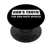 God's Truth The New Hate Speech: Political Correctness PopSockets PopGrip Adhésif