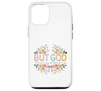 God's Way Inspirational Faith Art Floral Coque pour iPhone 12/12 Pro