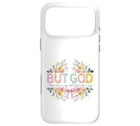 God's Way Inspirational Faith Art Floral Coque pour iPhone 17 Pro Max